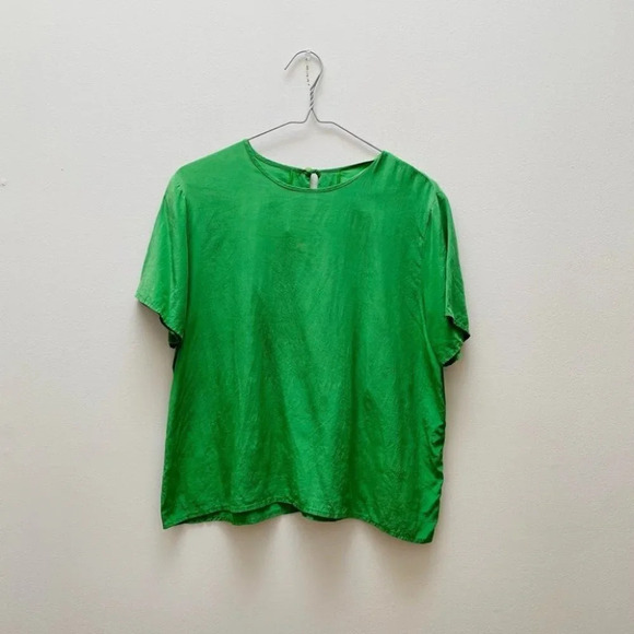Vintage Green Boxy T-Shirt - Picture 1 of 4
